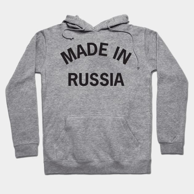 Made in Russia Hoodie by elskepress